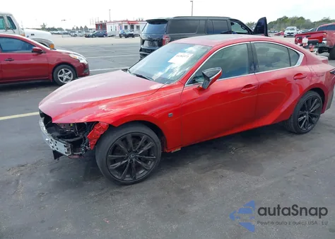 2024 Lexus Is 350 F Sport Design from USA, damaged, VIN JTHBZ1B22R5078328